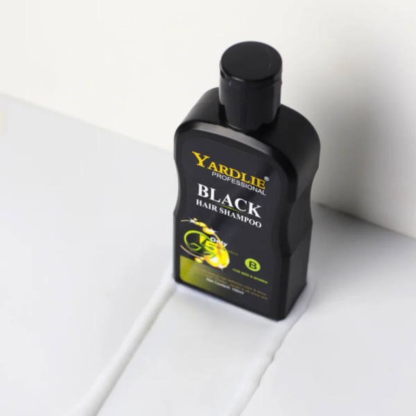 Yardlie Professional Hair Dye Shampoo Mixing Paste Natural Black (200ml) - Image 3